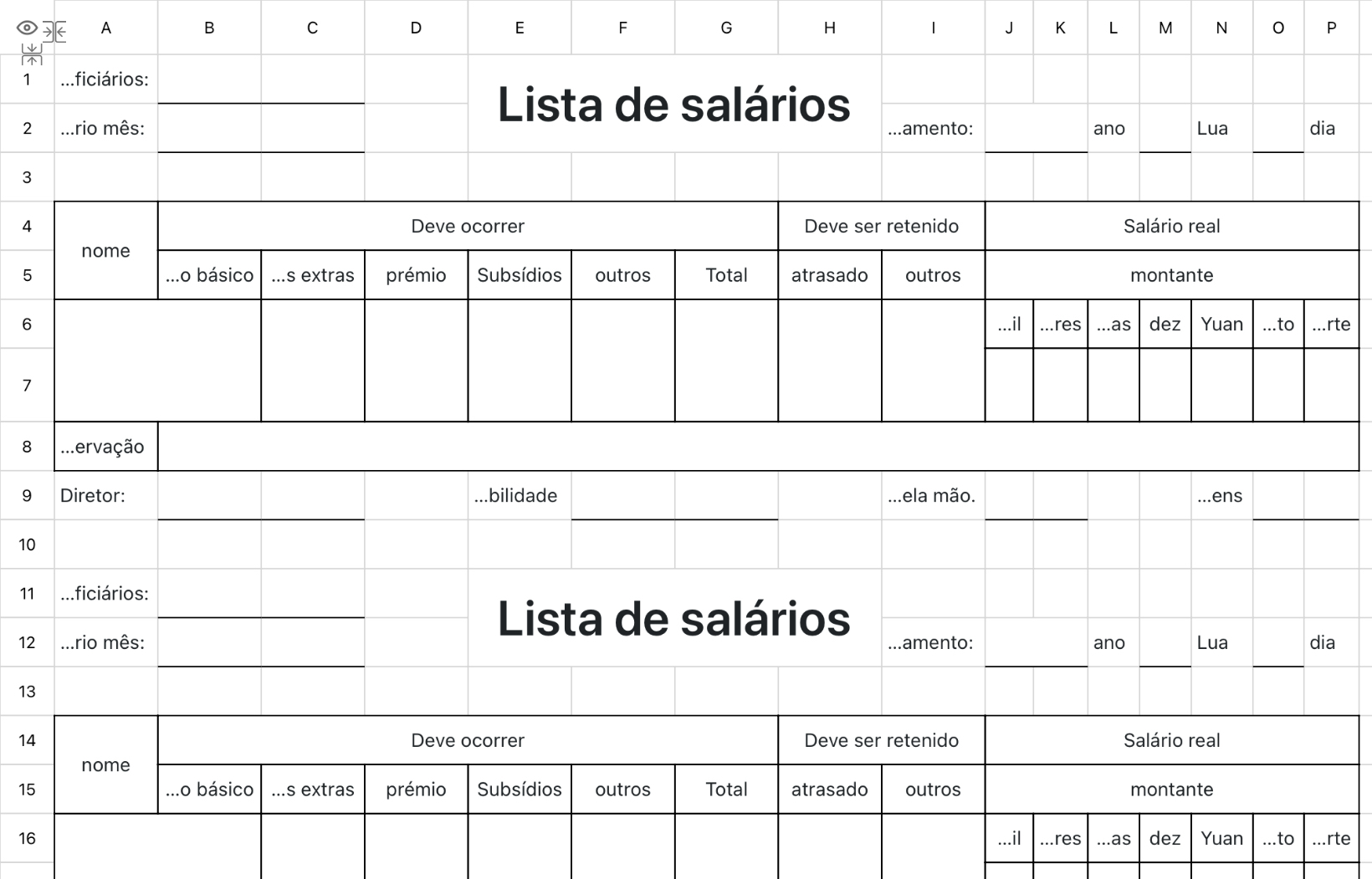 Salário 1